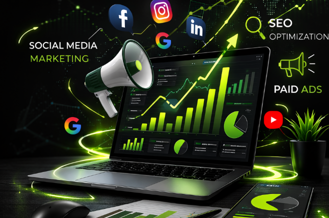 top digital marketing services in Arabian Ranches. effective and clear.