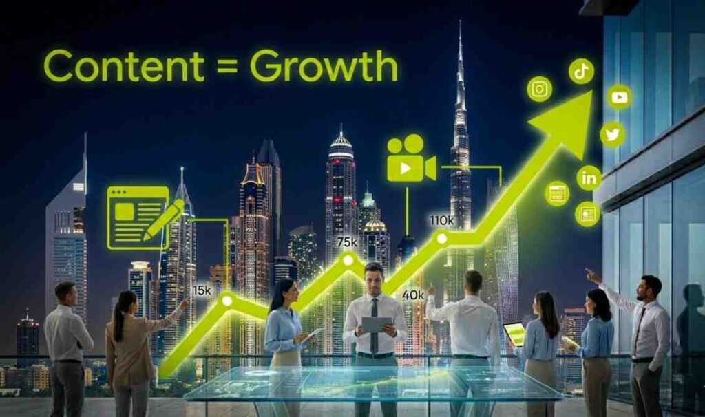 Content marketing growth strategy for property management companies in UAE