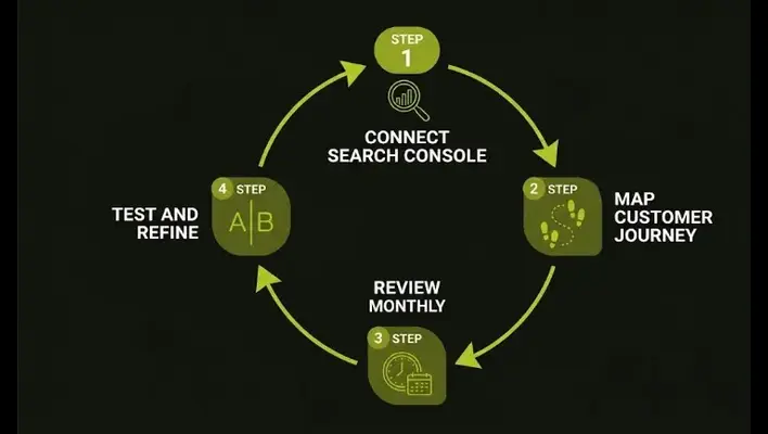 b2b-seo-analytics-loop-diagram