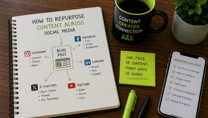 How to Repurpose Content Across all Social Media platforms