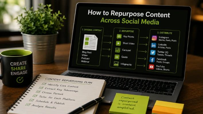 How to Repurpose Content Across all Social Media platforms