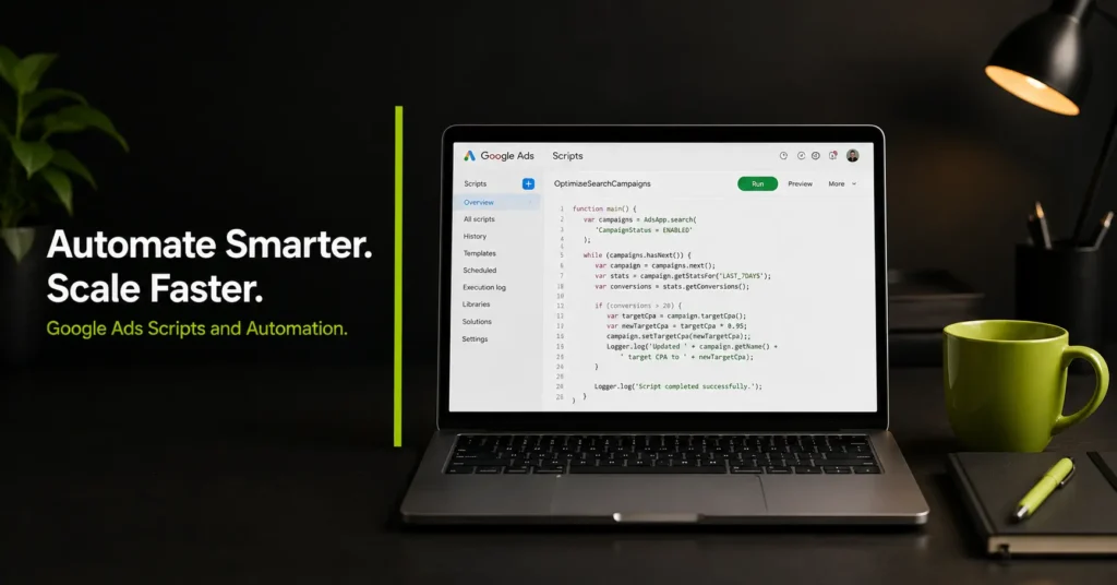 Google Ads Scripts and Automation