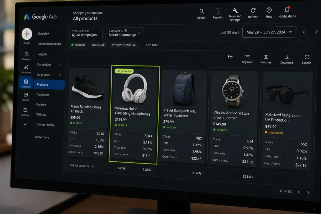 Optimize Google Ads Performance