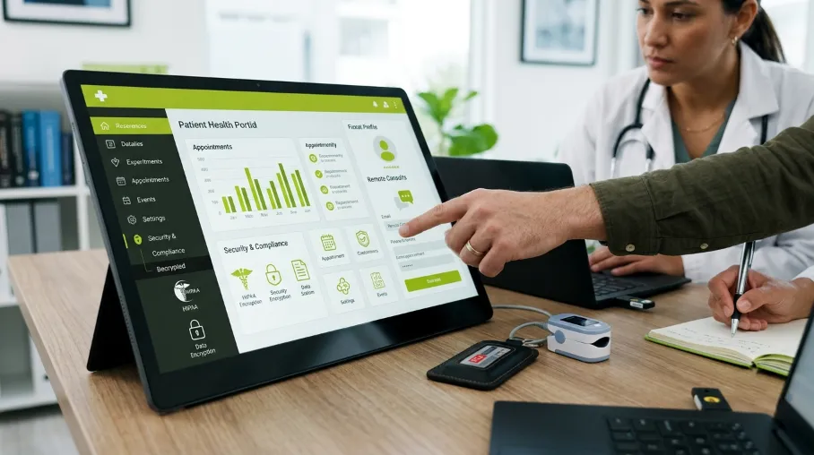 Custom Healthcare web app development services