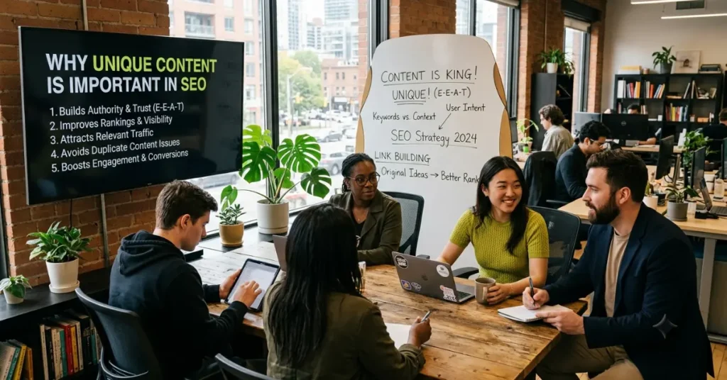 Why Unique Content Is Important in SEO