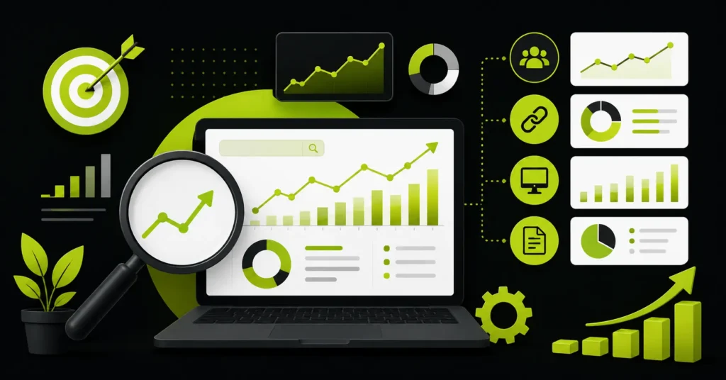 how to measure SEO performance using Google Analytics and Search Console