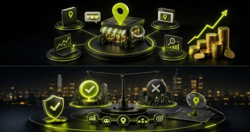 how competition level affects local SEO pricing in a city