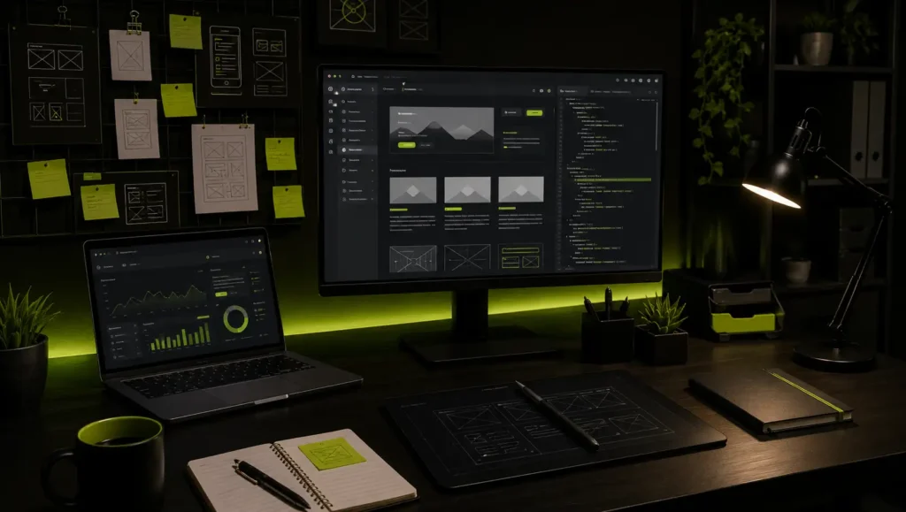how to start a web development business