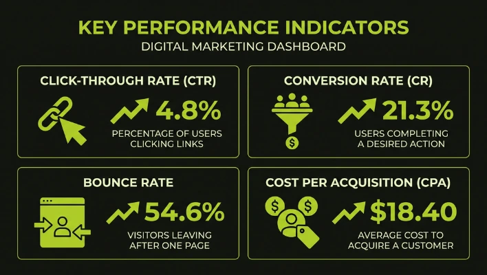 Reviewing a Marketing Dashboard for Ongoing Performance Reporting