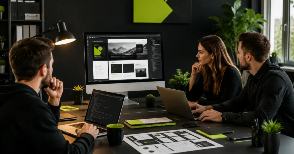 how to start a web development business