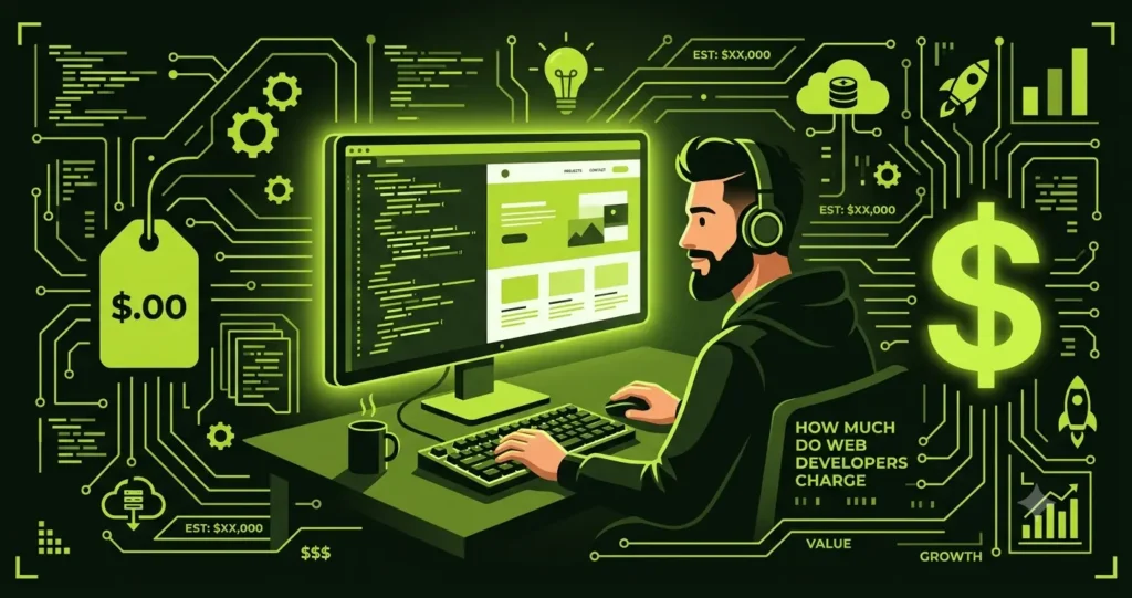 Web developer cost breakdown