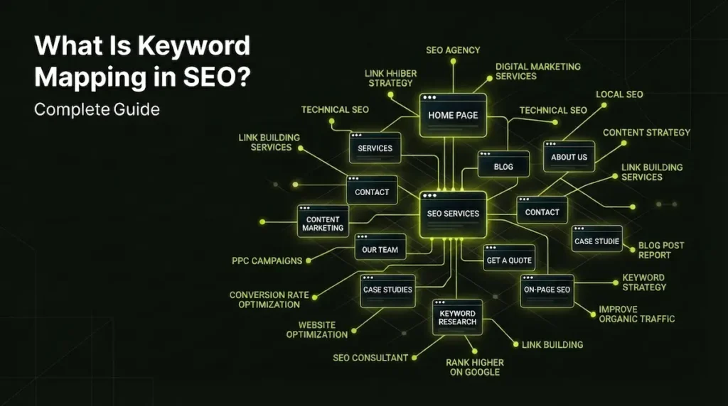What is keyword mapping in SEO guide by SkillsHeaven Dubai UAE